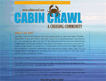 Tablet Screenshot of cabincrawl.com